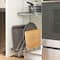 Household Essentials Glidez Chrome-Plated Steel 2-Tier Dual-Sliding Storage Organizer